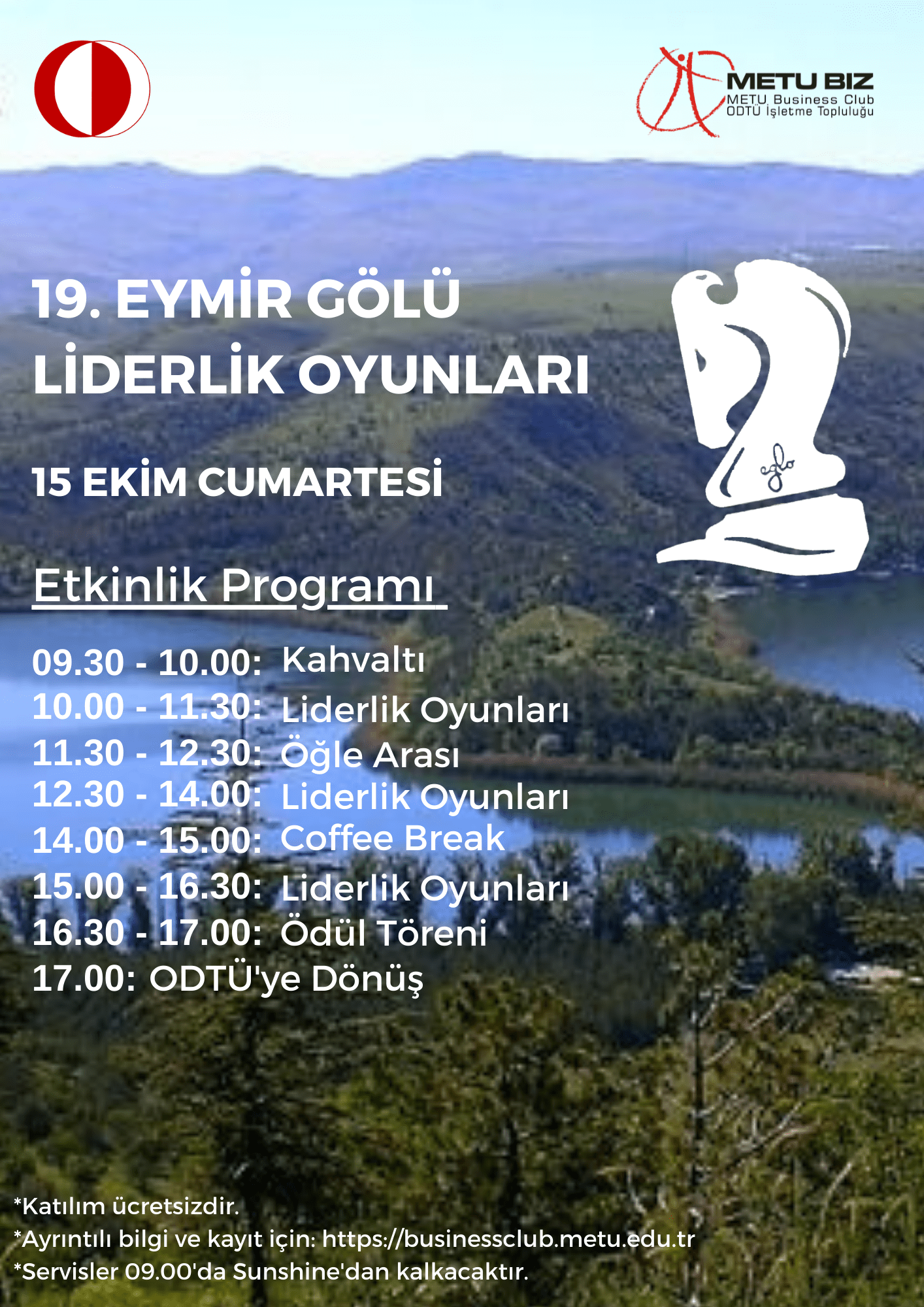 19. Eymir Gölü Liderlik Oyunları