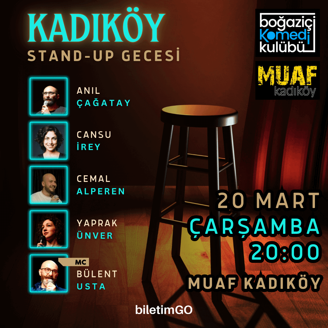 Boğaziçi Komedi Kulübü - Kadıköy Stand-up Gecesi