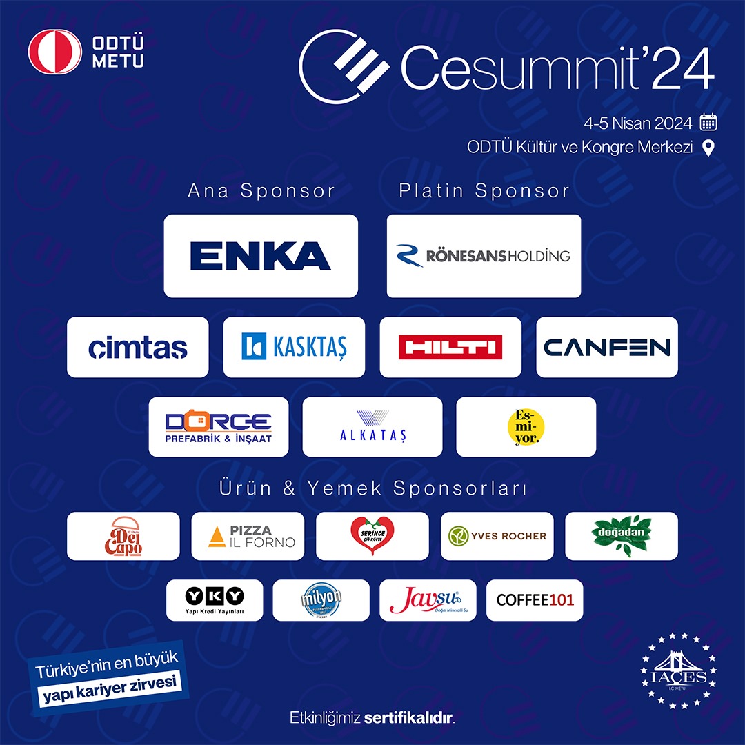 CESummit’24 Yapı Kariyer Zirvesi