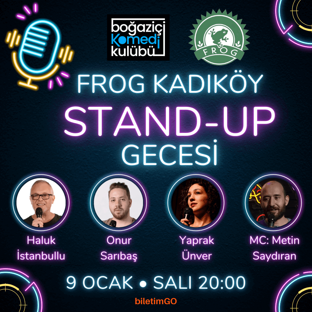 Frog Kadıköy Stand-up Gecesi