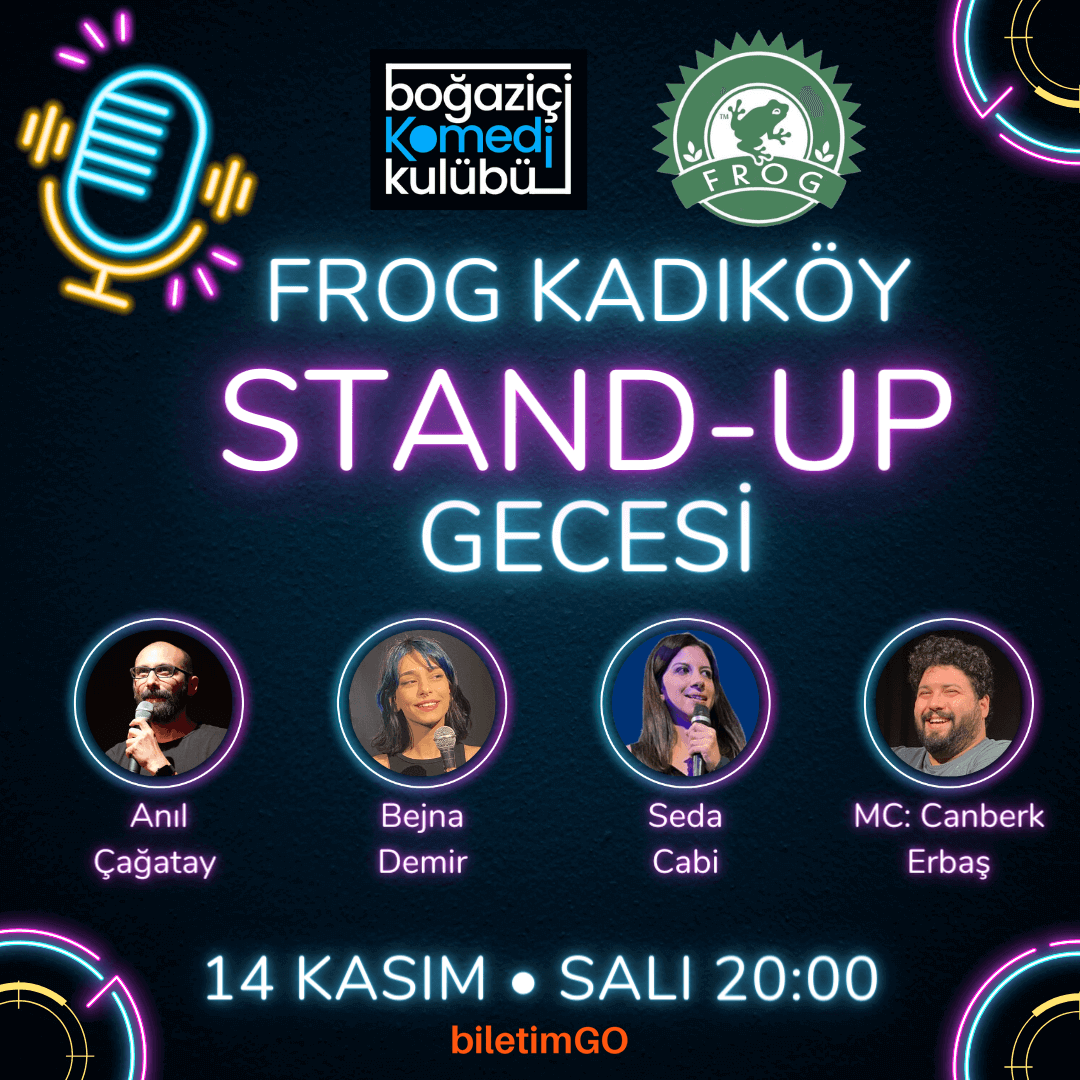 Frog Kadıköy Stand-up Gecesi - 14 Kasım