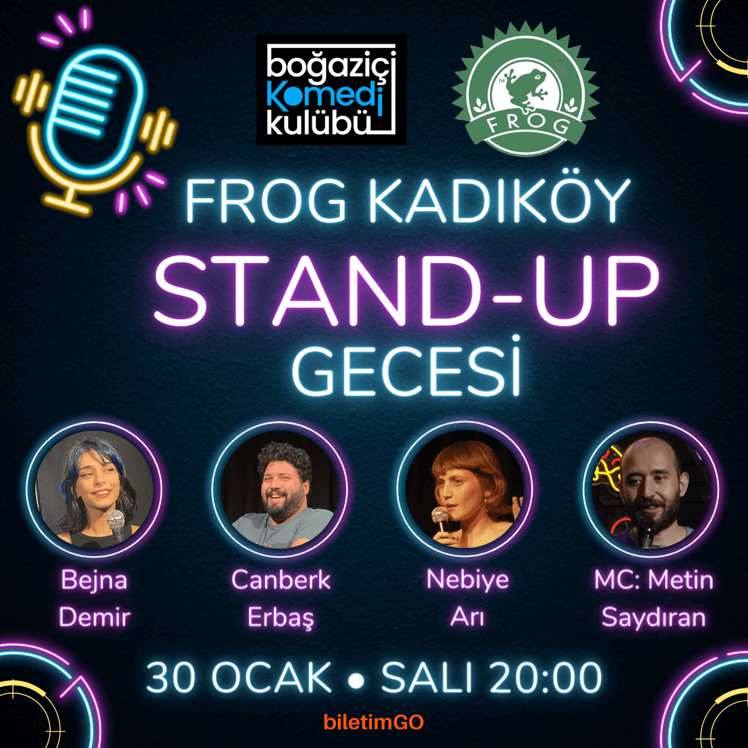 Frog Kadıköy Stand-up Gecesi