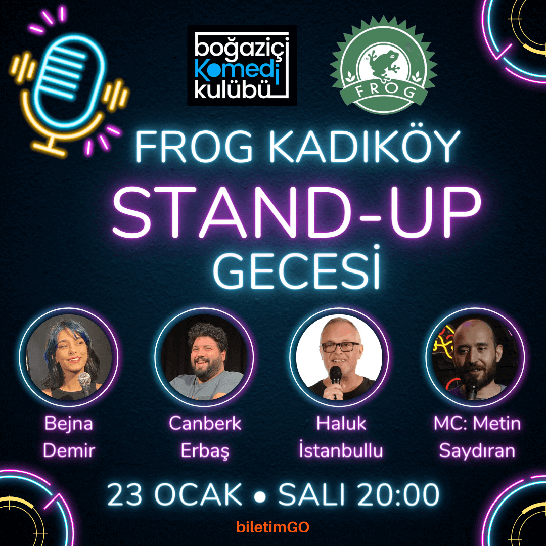 Frog Kadıköy Stand-up Gecesi