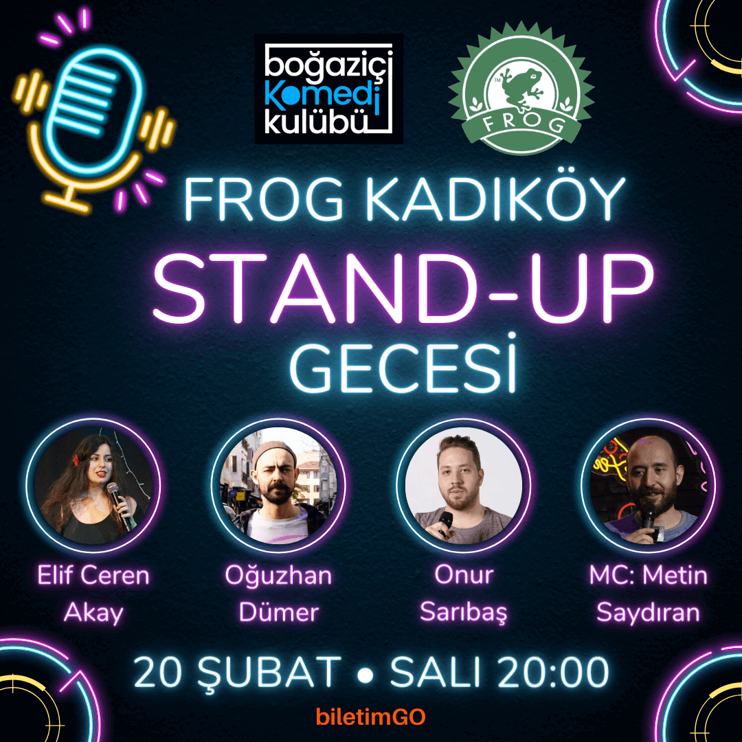 Frog Kadıköy Stand-up Gecesi