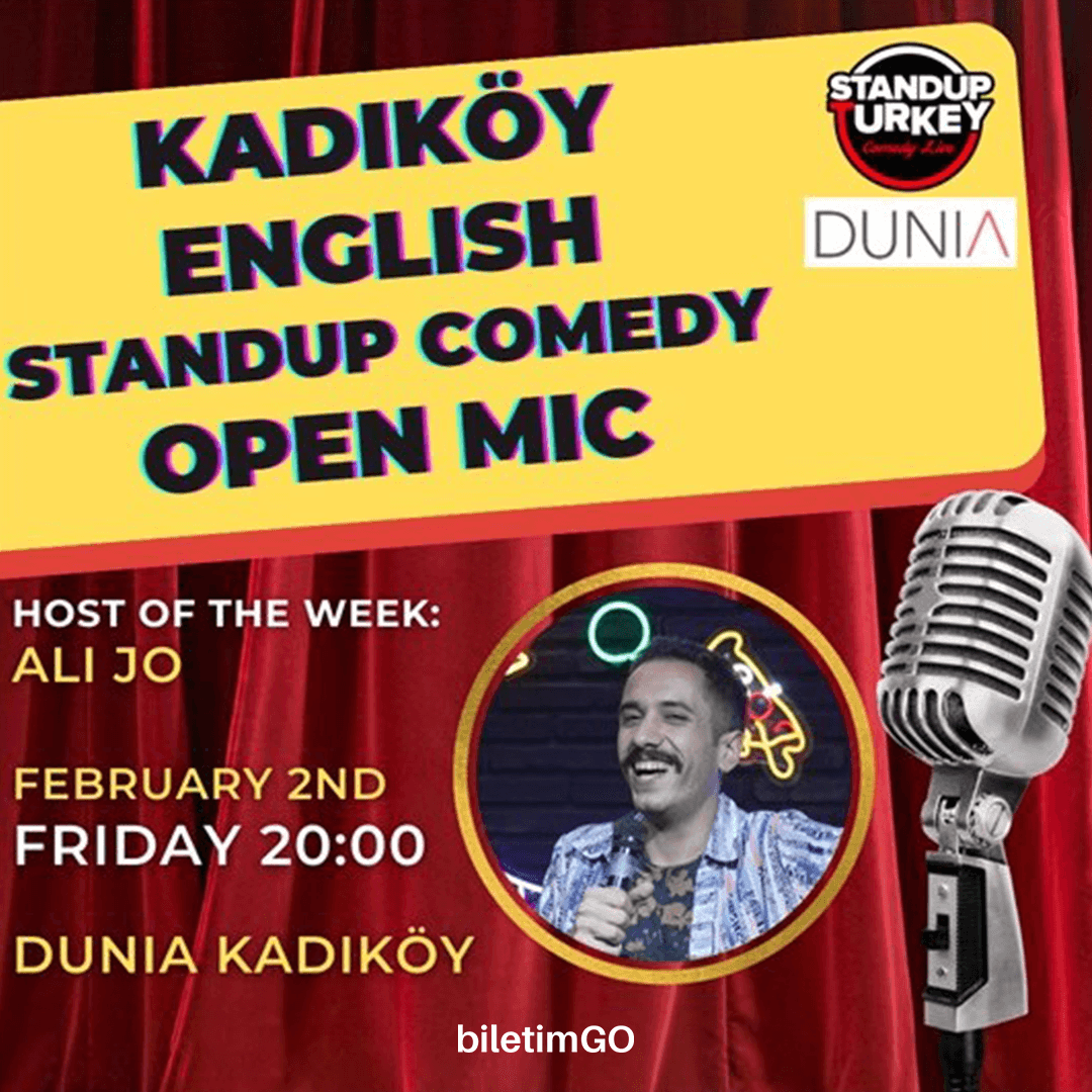 Kadıköy English Stand-up Comedy Open Mic