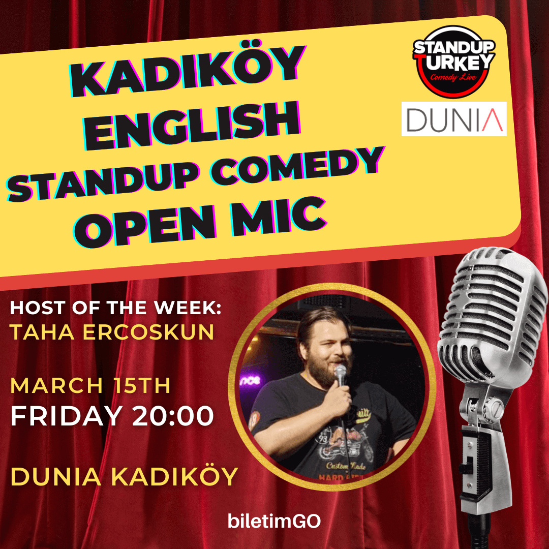 Kadıköy English Stand-up Comedy Open Mic