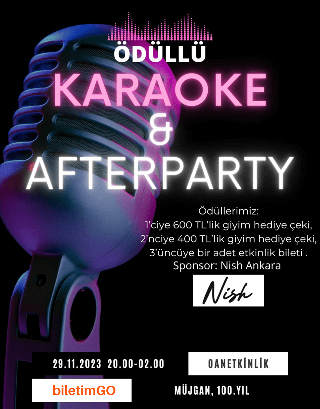 Ödüllü Karaoke & After Party