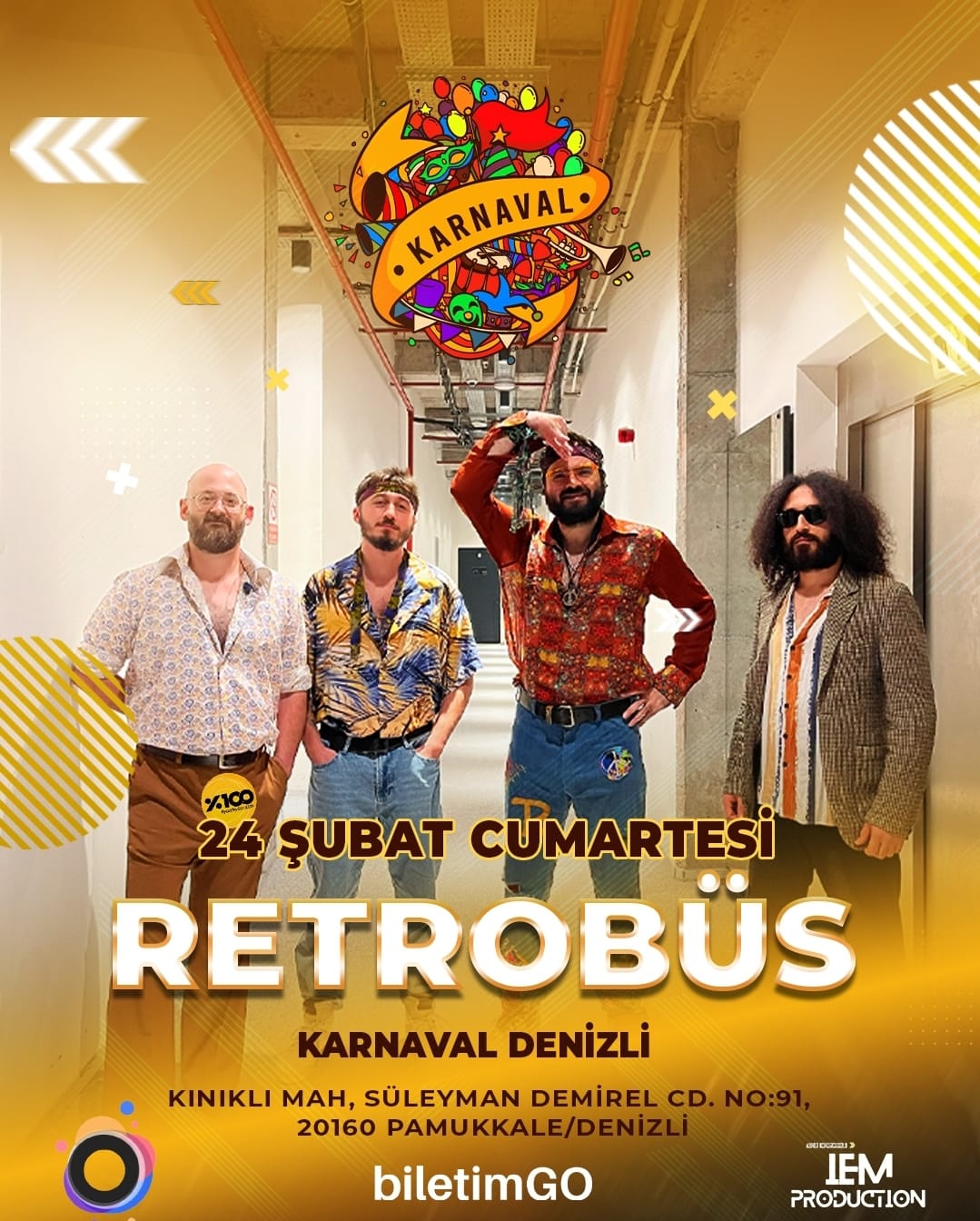 Retrobüs Denizli Konseri