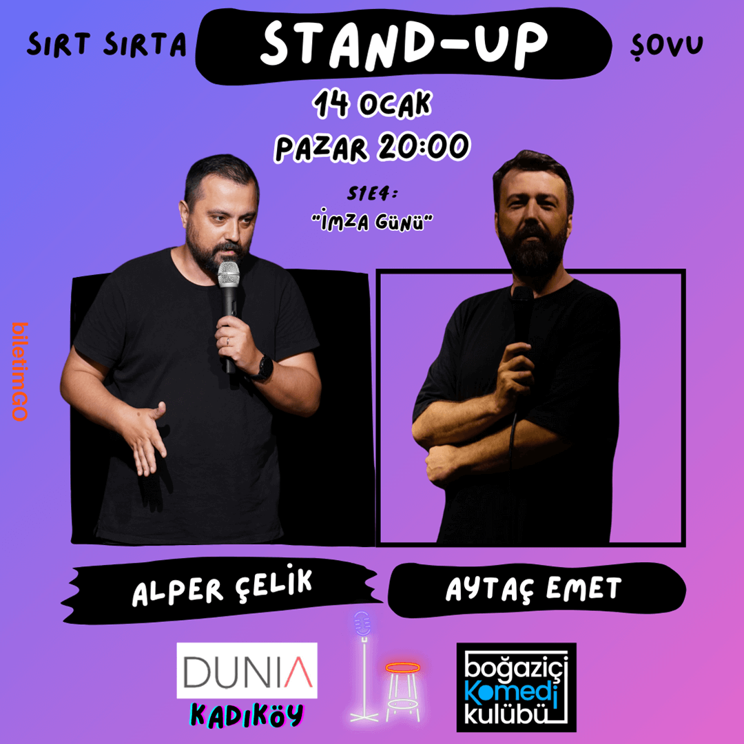 Sırt Sırta Stand-up: Alper Çelik & Aytaç Emet