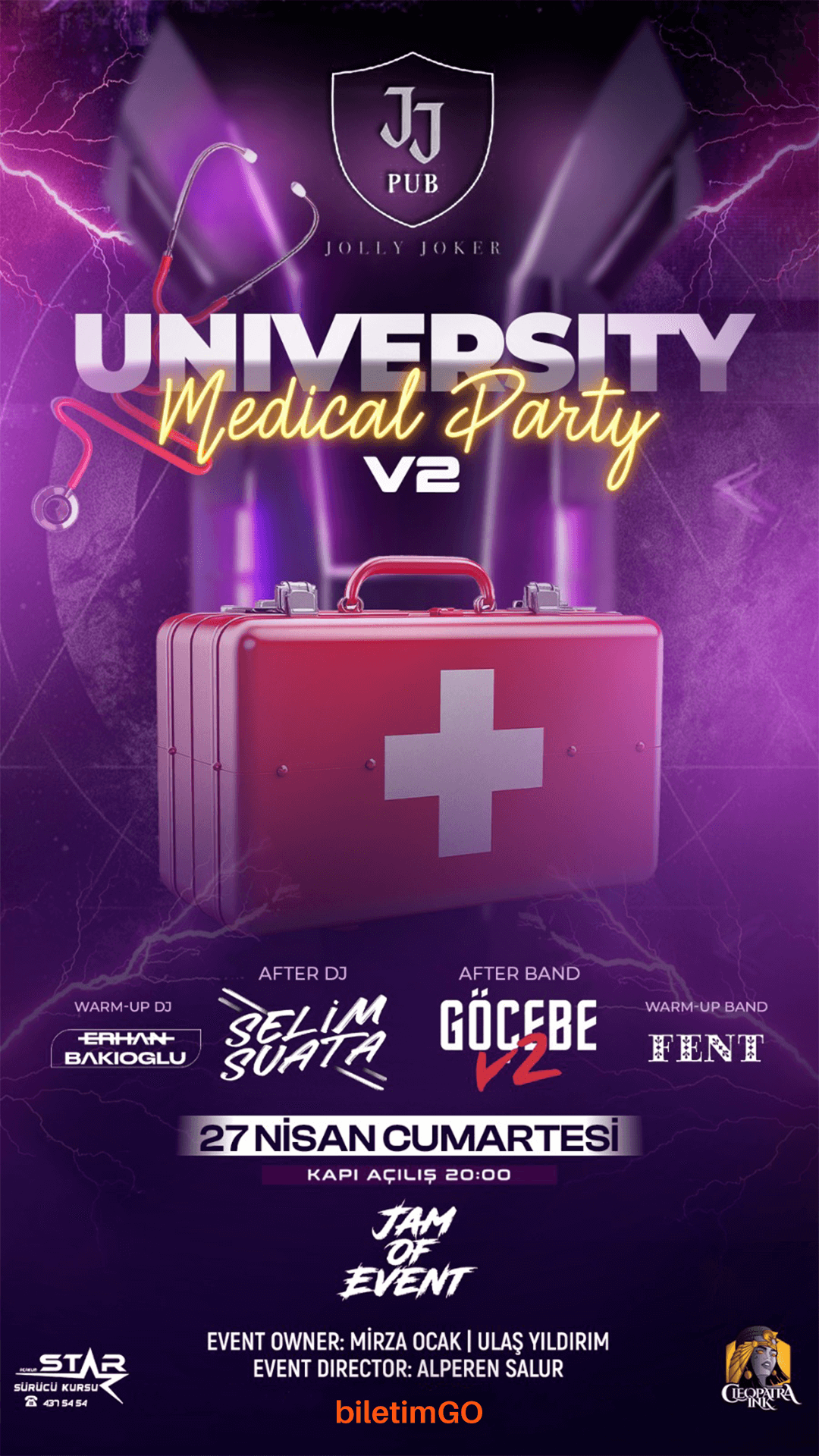 University Medical Party v2 – Biletler ve Detaylar